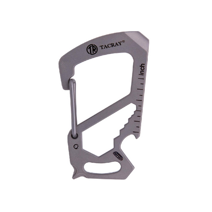 Tacray Titanium Carabiner Keychain Clip