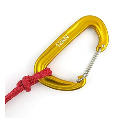 12Kn Outmate Heavy-Duty Carabiner Clips 2 Pieces