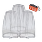 Mosquito Head Mesh Nets 3 Peaces Grey