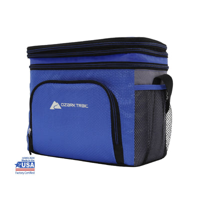 Ozark Trail Soft-Sided 12 Cans Cooler Blue