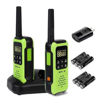 RT49P Waterproof Two-Way Walkie Talkie 2 Pack