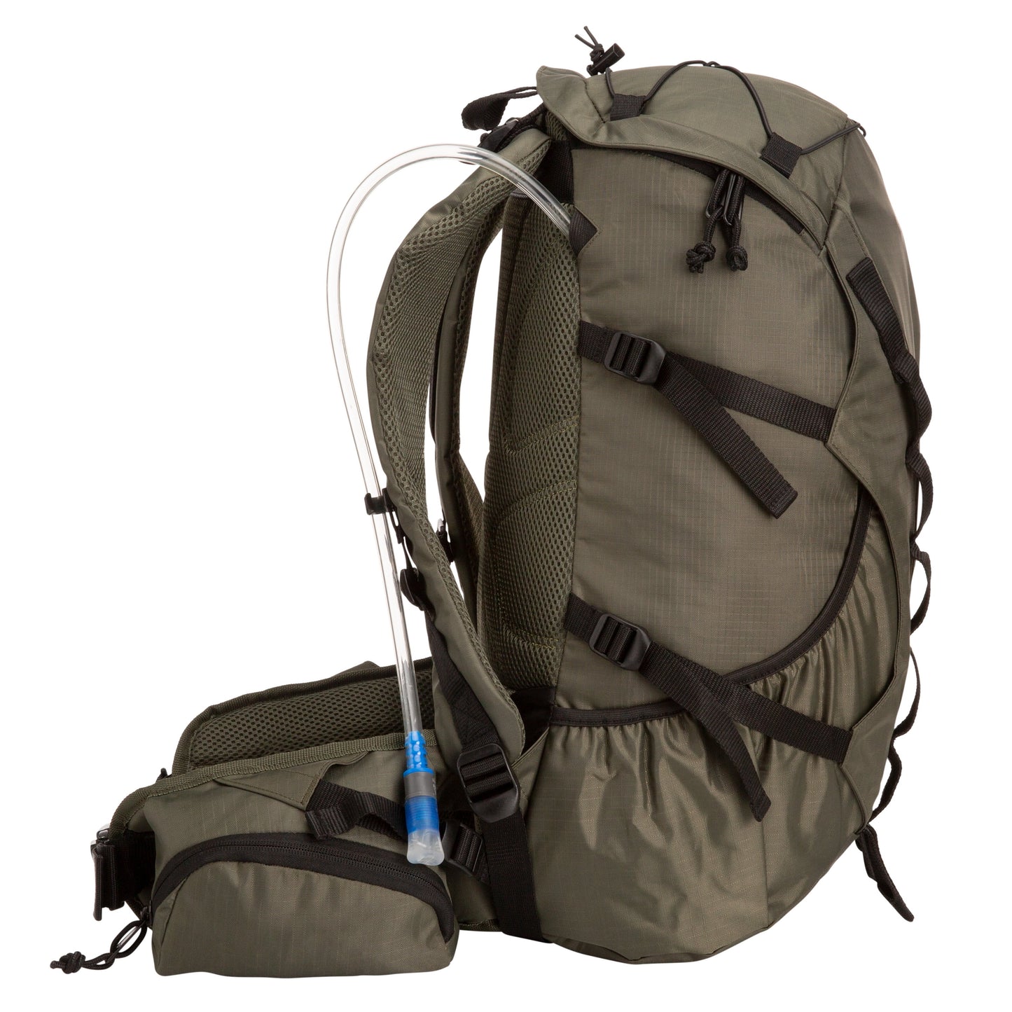 Big Sur 28 L Hydration Pack, with 1 3-Liter Reservoir, Internal Frame, Green