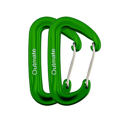 12Kn Outmate Heavy-Duty Carabiner Clips 2 Pieces