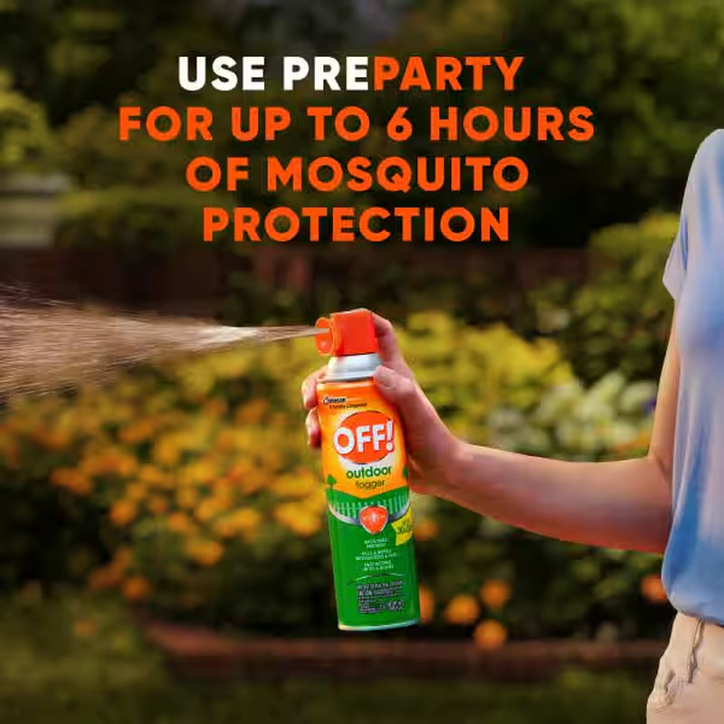 Backyard Outdoor Fogger, Bug Repellent Fog for Mosquitoes, Flies and More, 16 Oz.