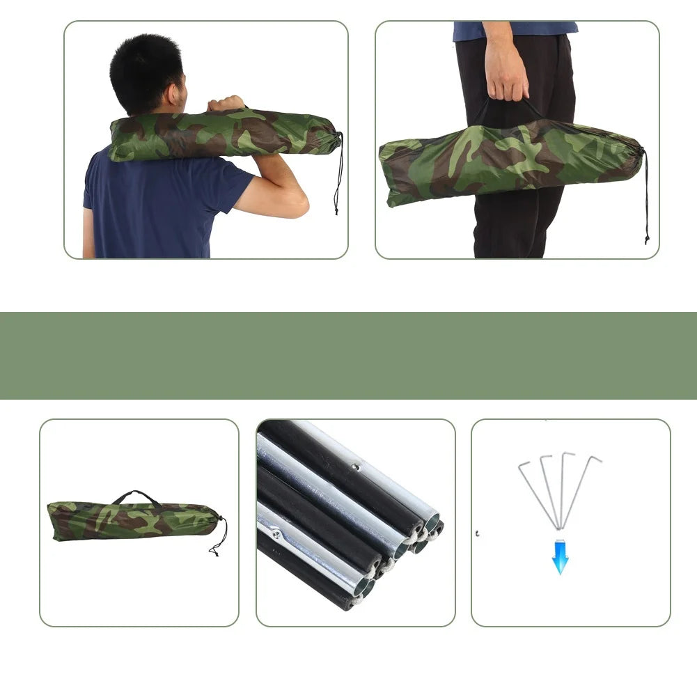 Outdoor Camouflage UV Waterproof One Person Tent for Camping Hiking, UV Tent, Camouflage Tent