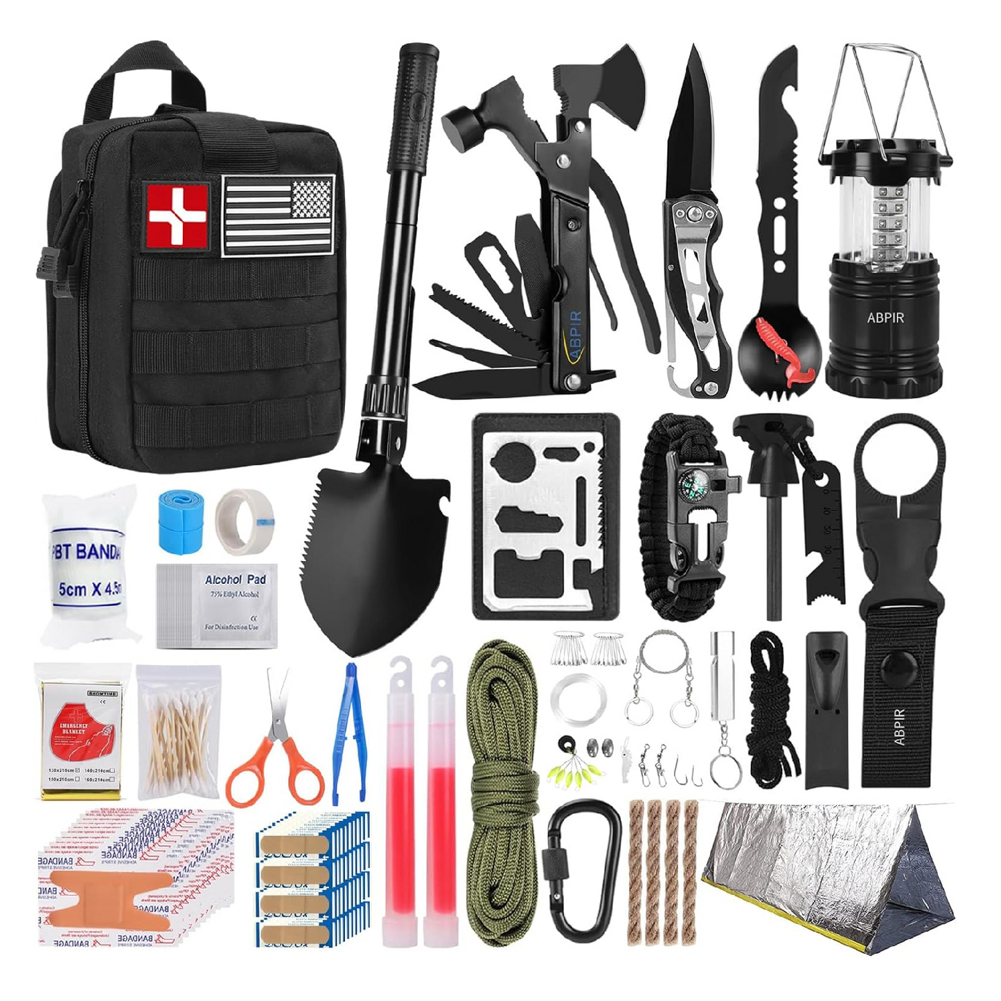 Survival First Aid Kit 171 Pieces