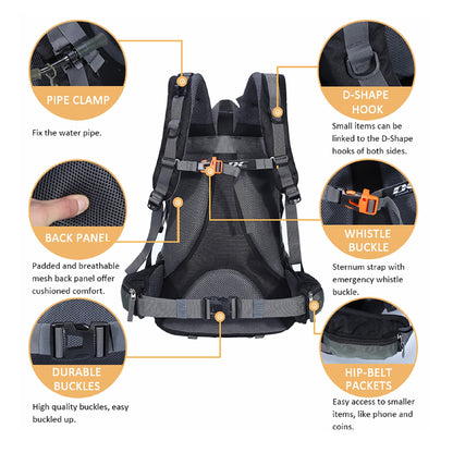 40L DC Hiking Backpack for Men and Women