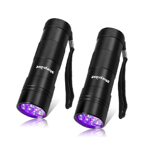 Morpilot Multifunctional UV Flashlight 2 Pack