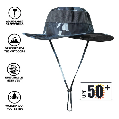 Nylon Unisex Sun Flap Hat