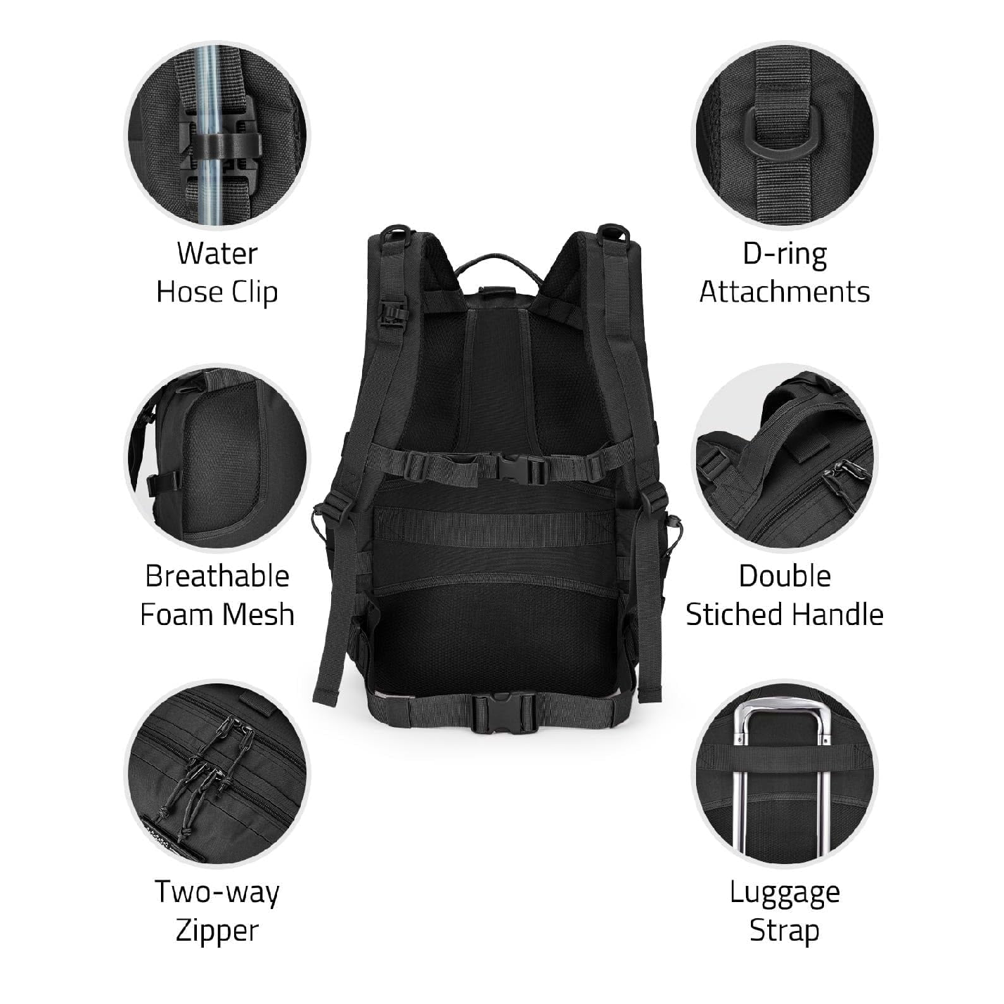 40L Brightify Outdoor Camping Backpack