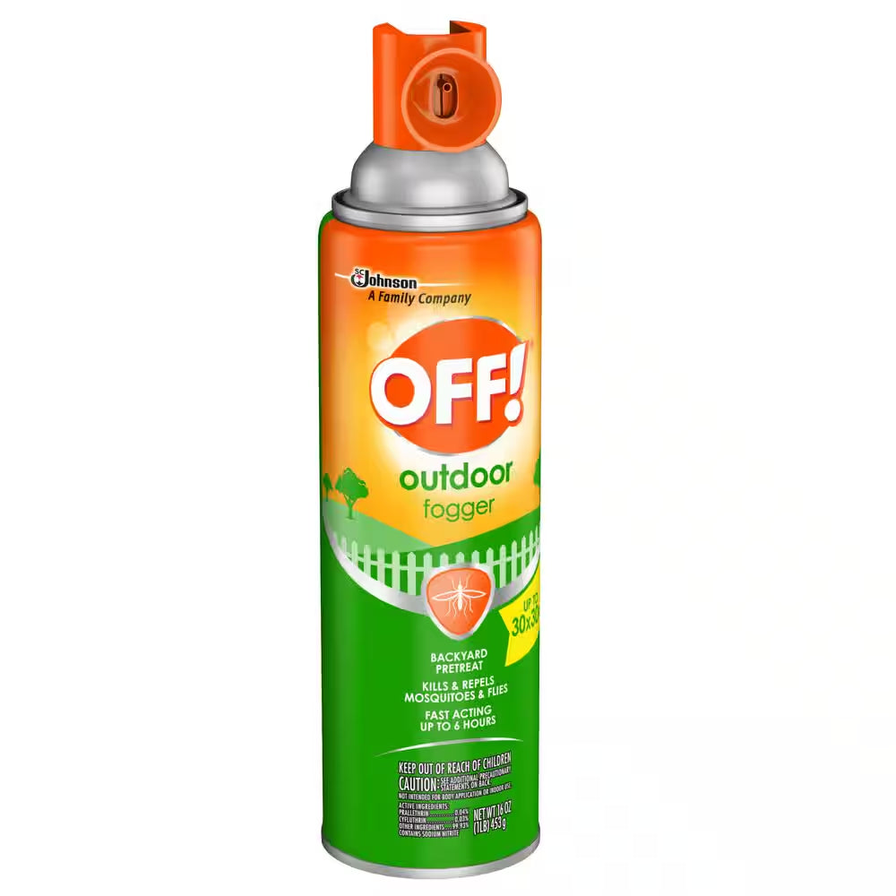 Backyard Outdoor Fogger, Bug Repellent Fog for Mosquitoes, Flies and More, 16 Oz.