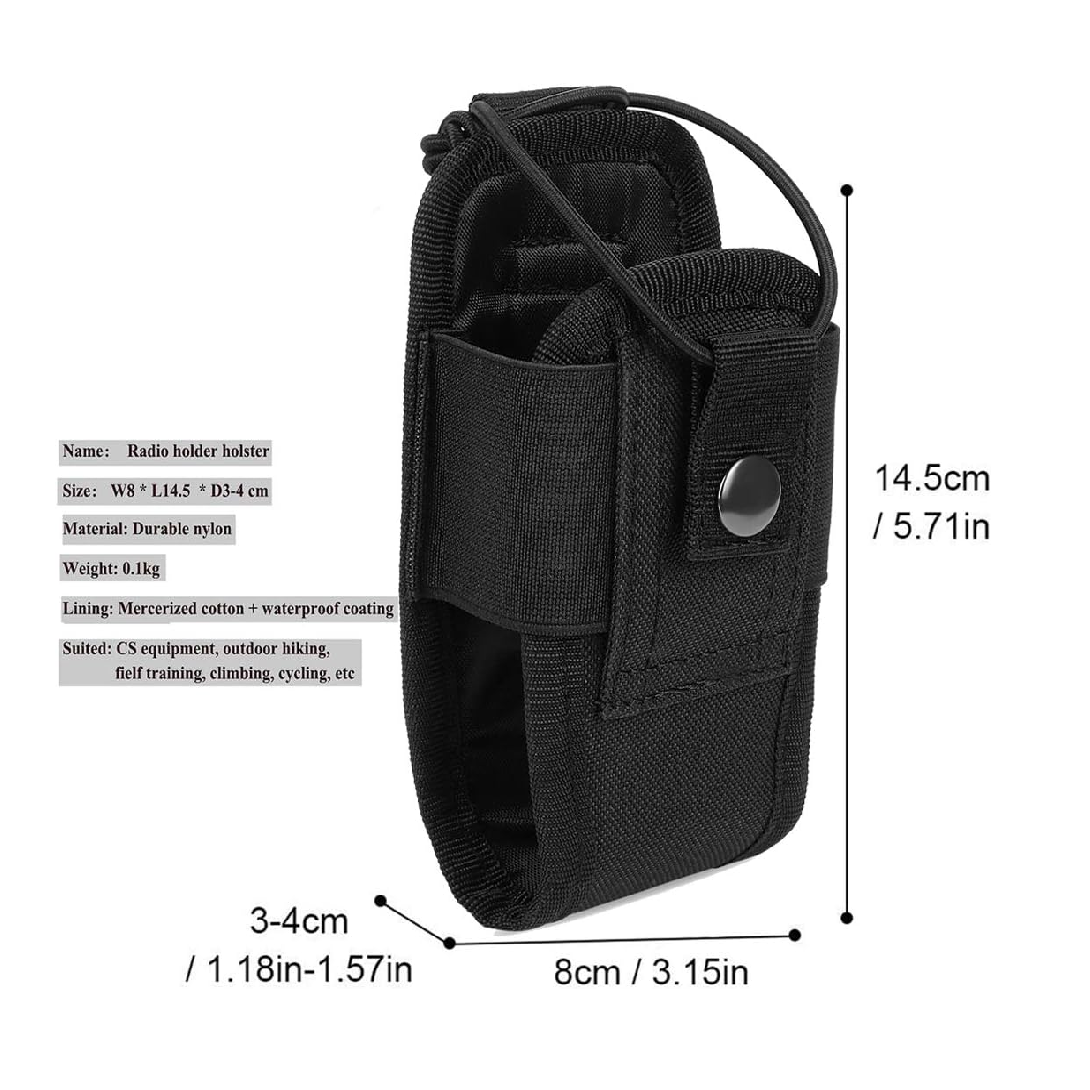 Molle Tactical Radio Holder Universal Radio Case