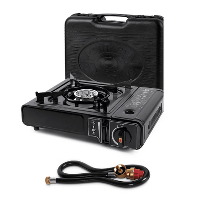 Portable Dual Fuel Gas Stove for Camping