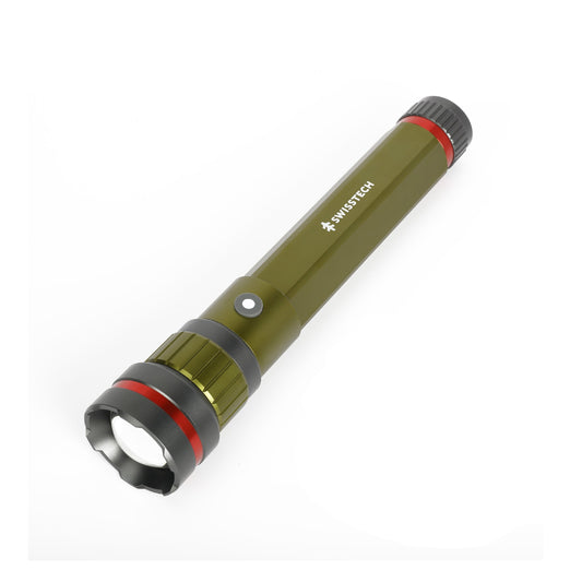 6500 Swiss Tech Lumen LED Flashlight Rechargeable