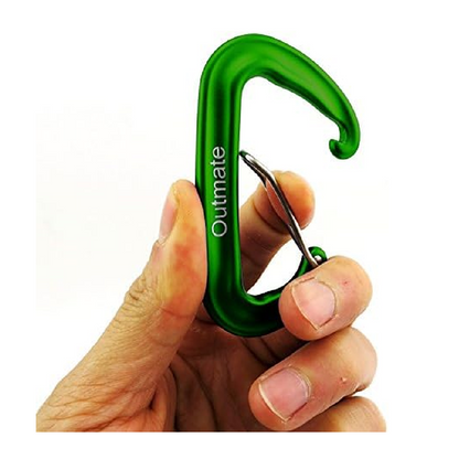 12Kn Outmate Heavy-Duty Carabiner Clips 2 Pieces