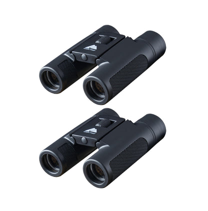 10X25 Ozark Trail HD Binoculars With Large Eyepiece 2 Pack