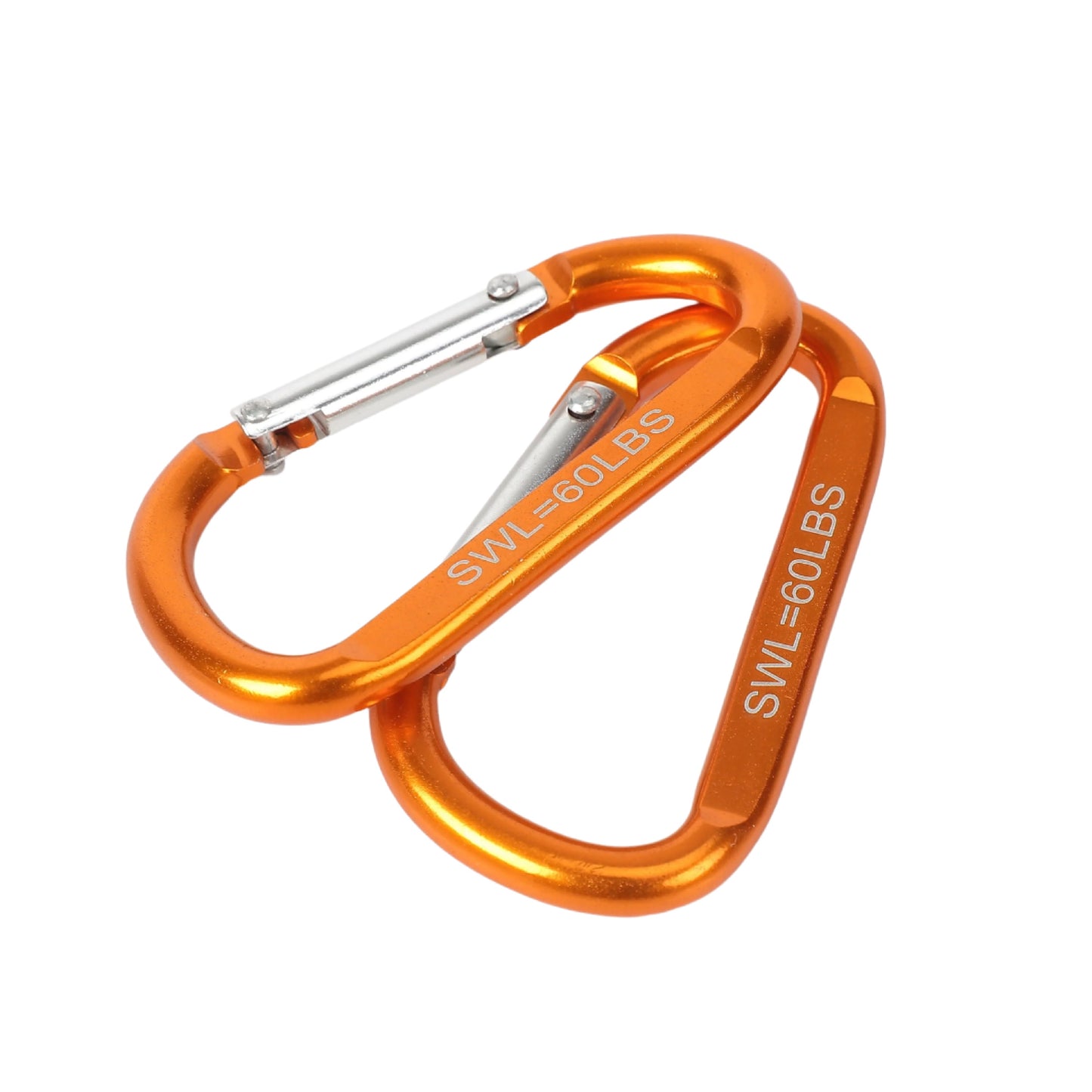 Ozark Trail Aluminum Carabiners 6 Centimeters 2 Pack