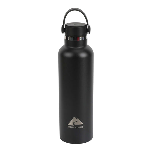 24 Fl Oz DW SS Water Bottle, Black