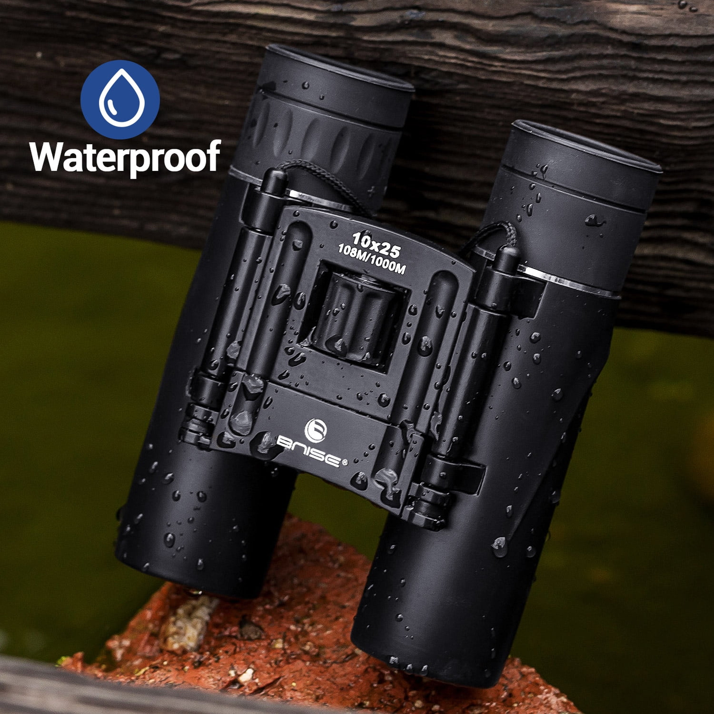 10X25 Precision HD Binoculars