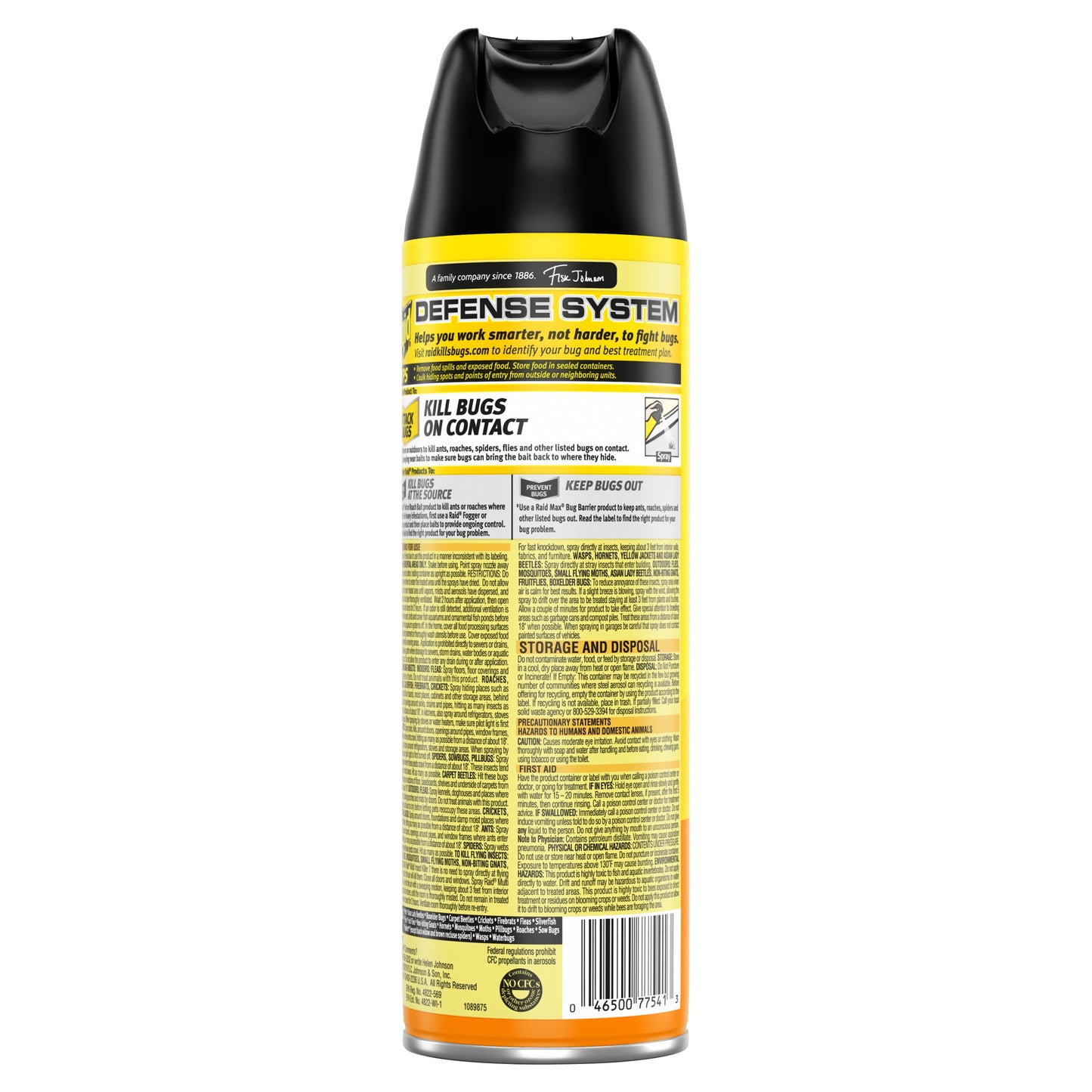 Multi Insect Killer 7, Bug Killer Spray, Orange Breeze Scent, 15 Oz