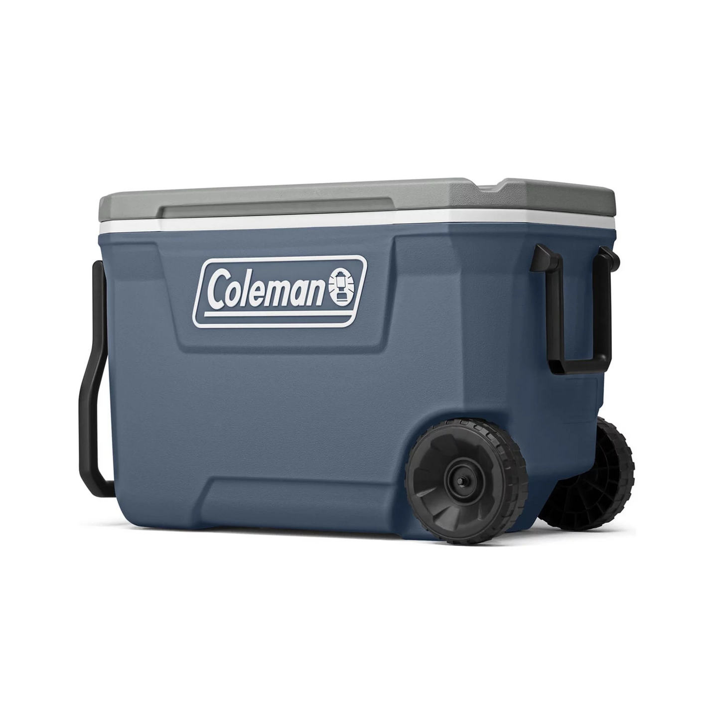 Coleman 316 Series 62QT Hard Chest Wheeled Cooler Lakeside Blue