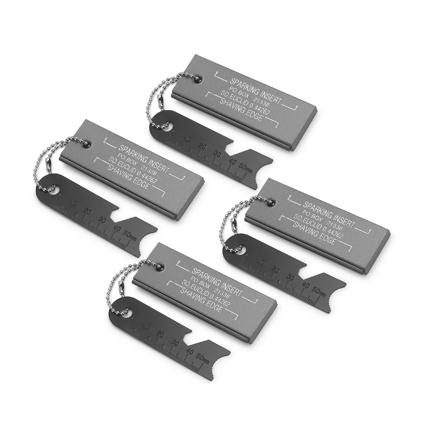 Fire Starter Magnesium Flint Tools Emergency 4 Pack