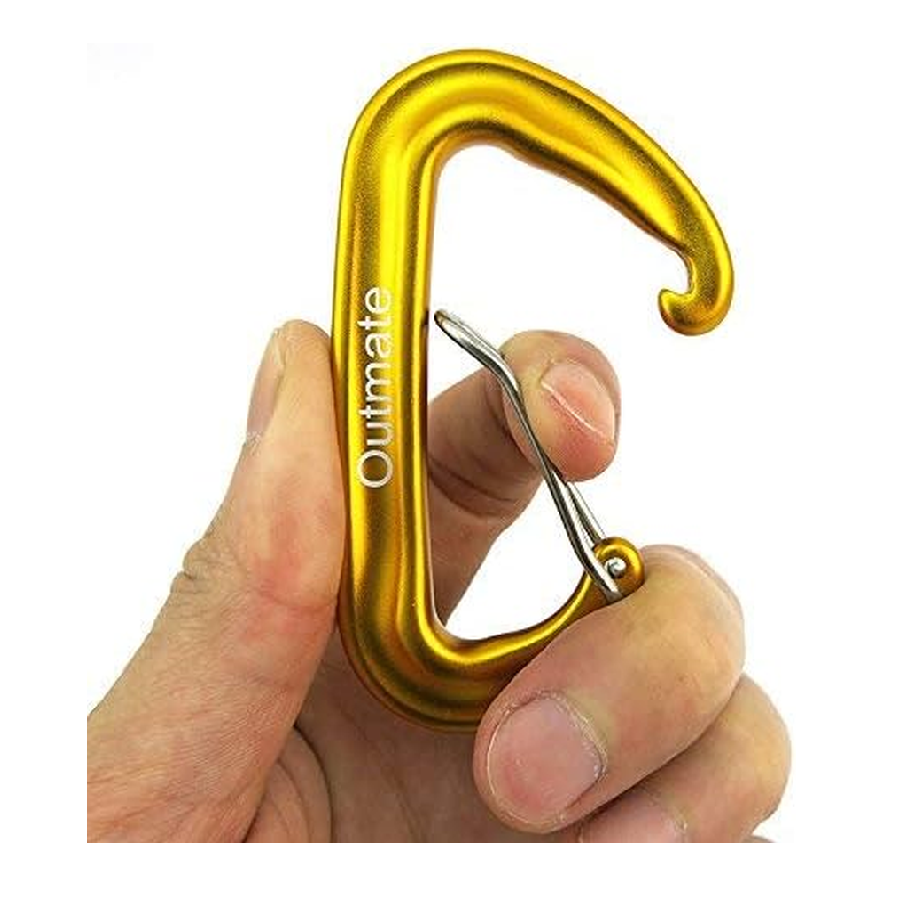 12Kn Outmate Heavy-Duty Carabiner Clips 2 Pieces