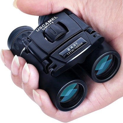 8X21 Binoculars for Adults Kids, Waterproof Folding Compact Lightweight Small Binoculars for Bird Watching Hiking Travel Concerts Theater