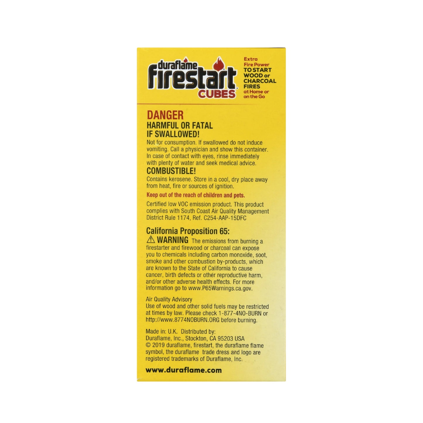 Duraflame Firestart Cubes 18 Pack