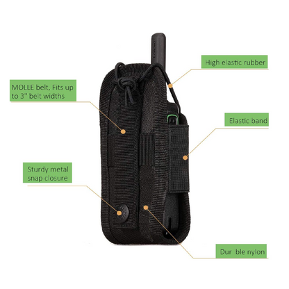 Molle Tactical Radio Holder Universal Radio Case